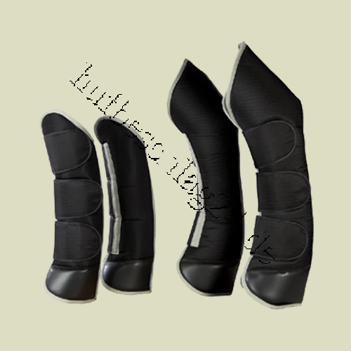 Travel boots  Luxus  black-Full